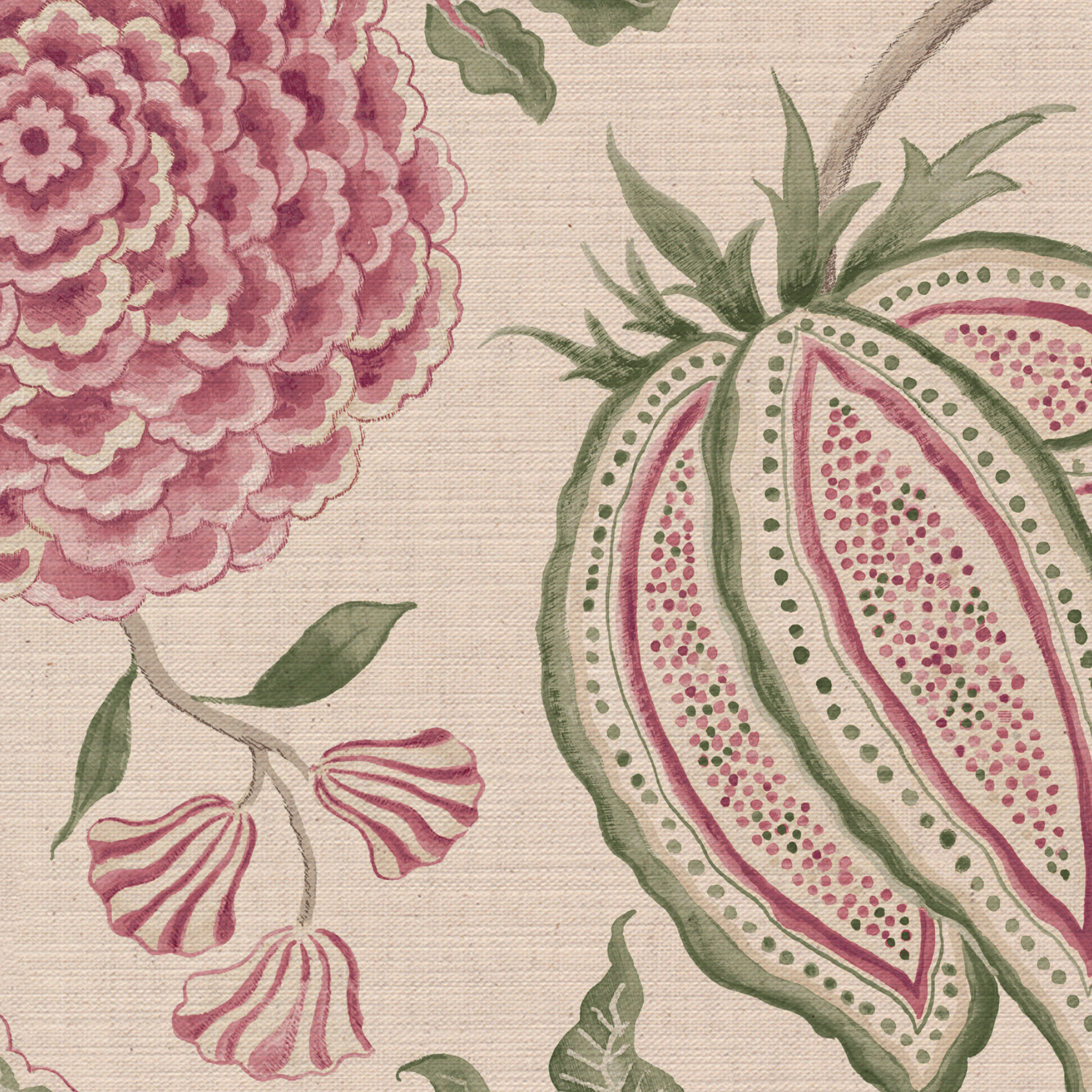 Monkey Palampore Fabric