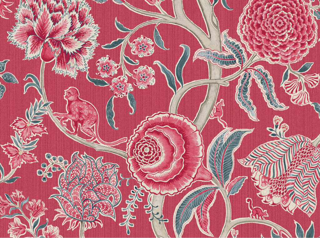 Monkey Palampore Fabric