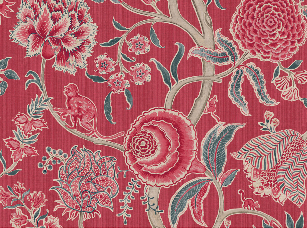 Monkey Palampore Fabric
