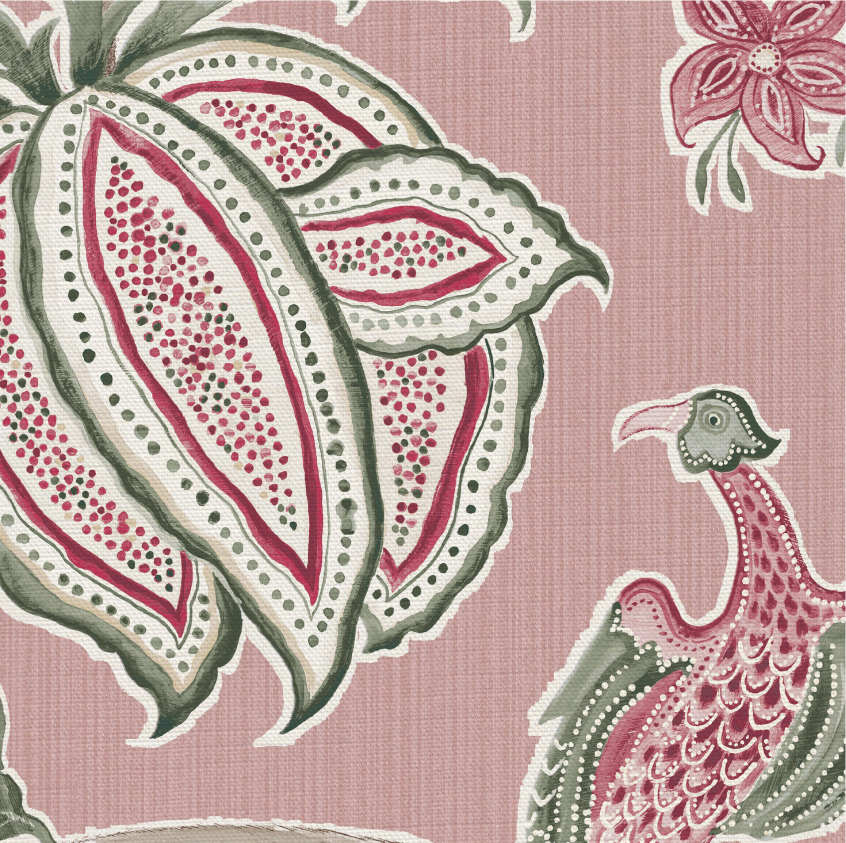 Monkey Palampore Fabric