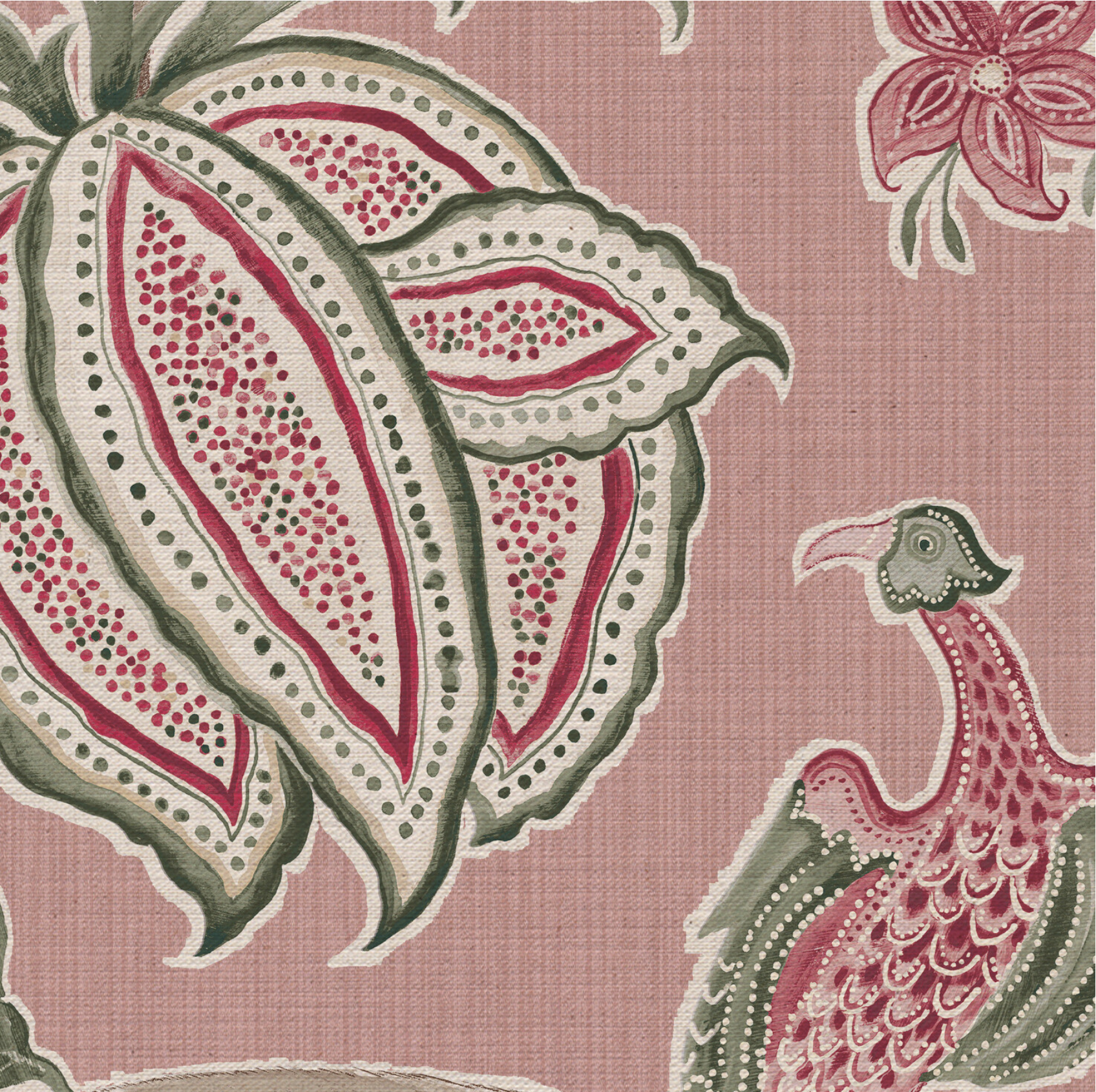 Monkey Palampore Fabric