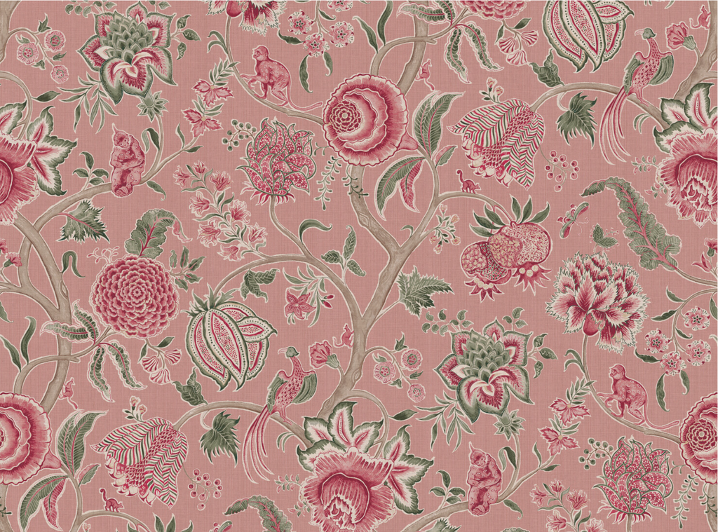 Monkey Palampore Fabric