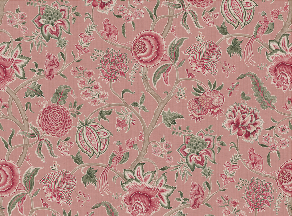 Monkey Palampore Fabric