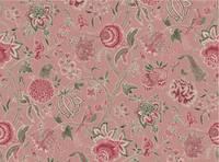 Pink grey green and damson