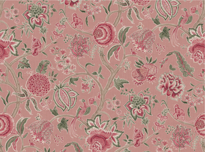 Pink grey green and damson