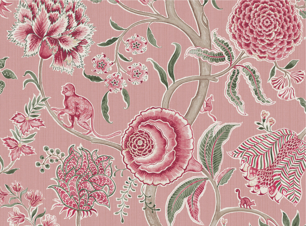 Monkey Palampore Fabric