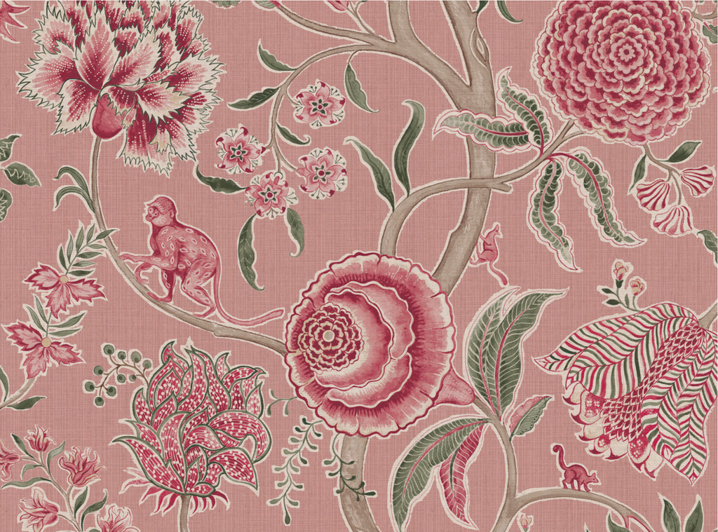 Monkey Palampore Fabric
