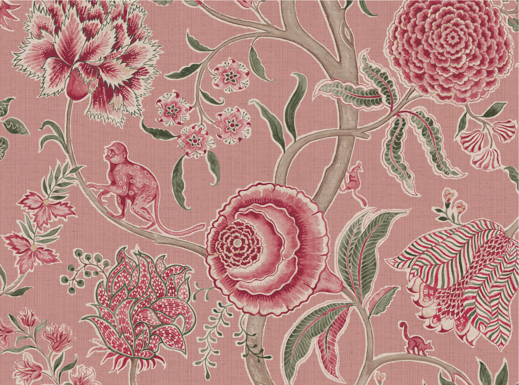 Monkey Palampore Fabric