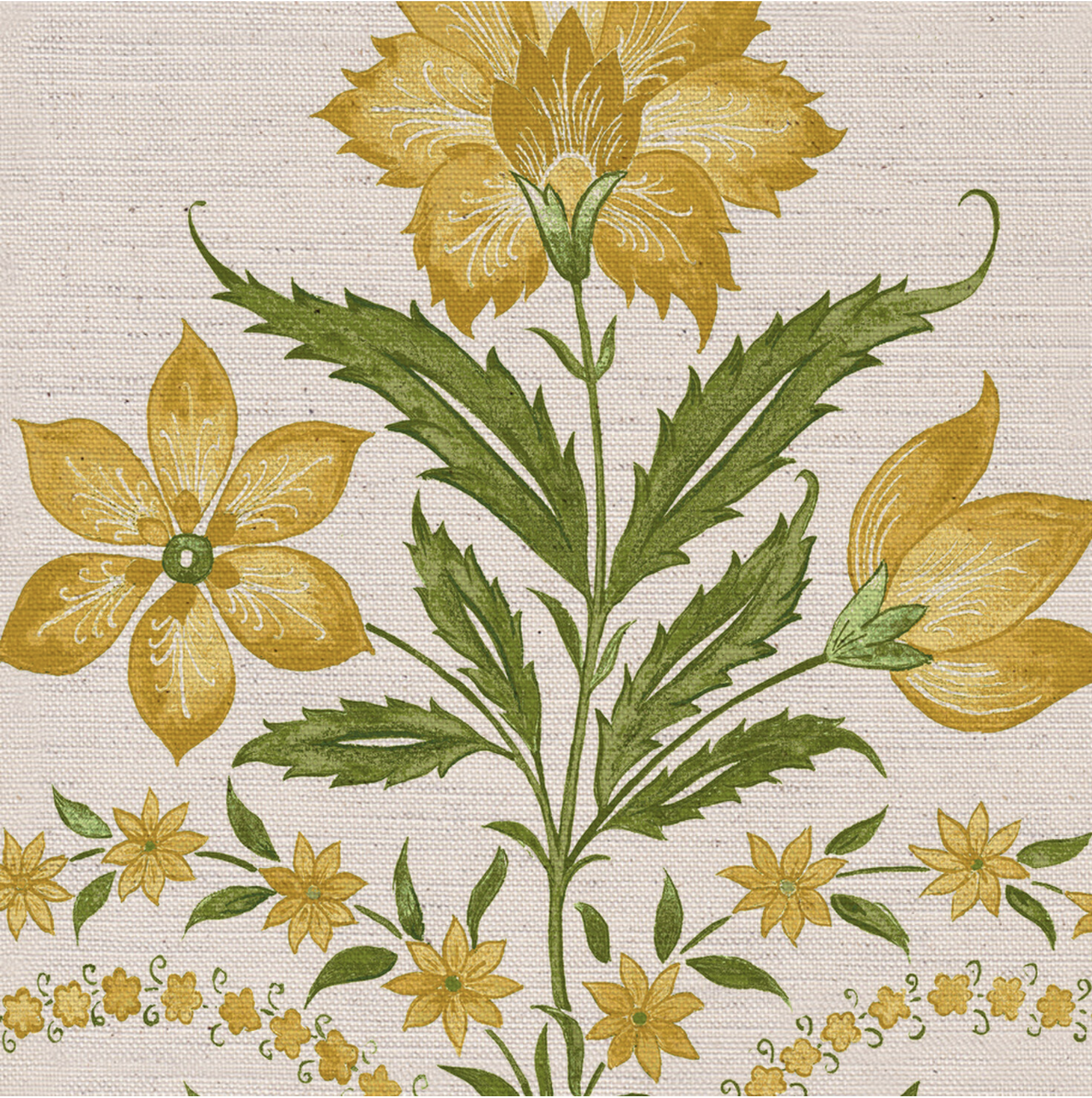 Indian Summer Smaller Fabric