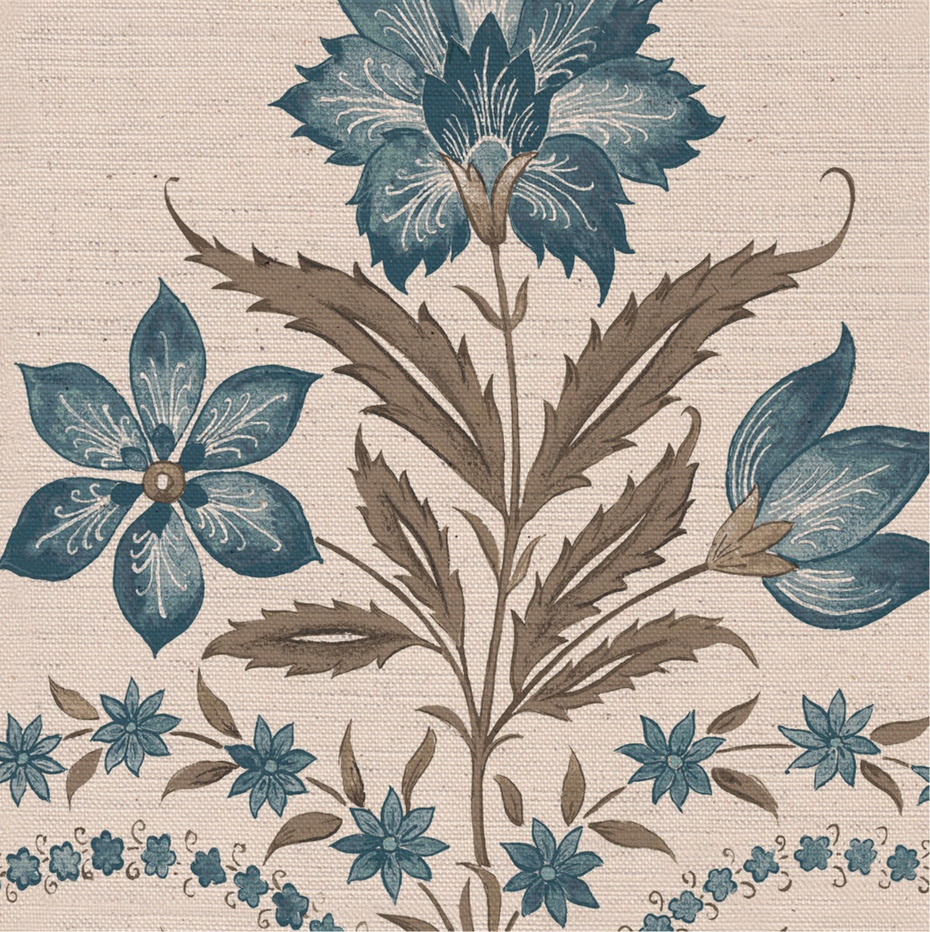 Indian Summer Smaller Fabric