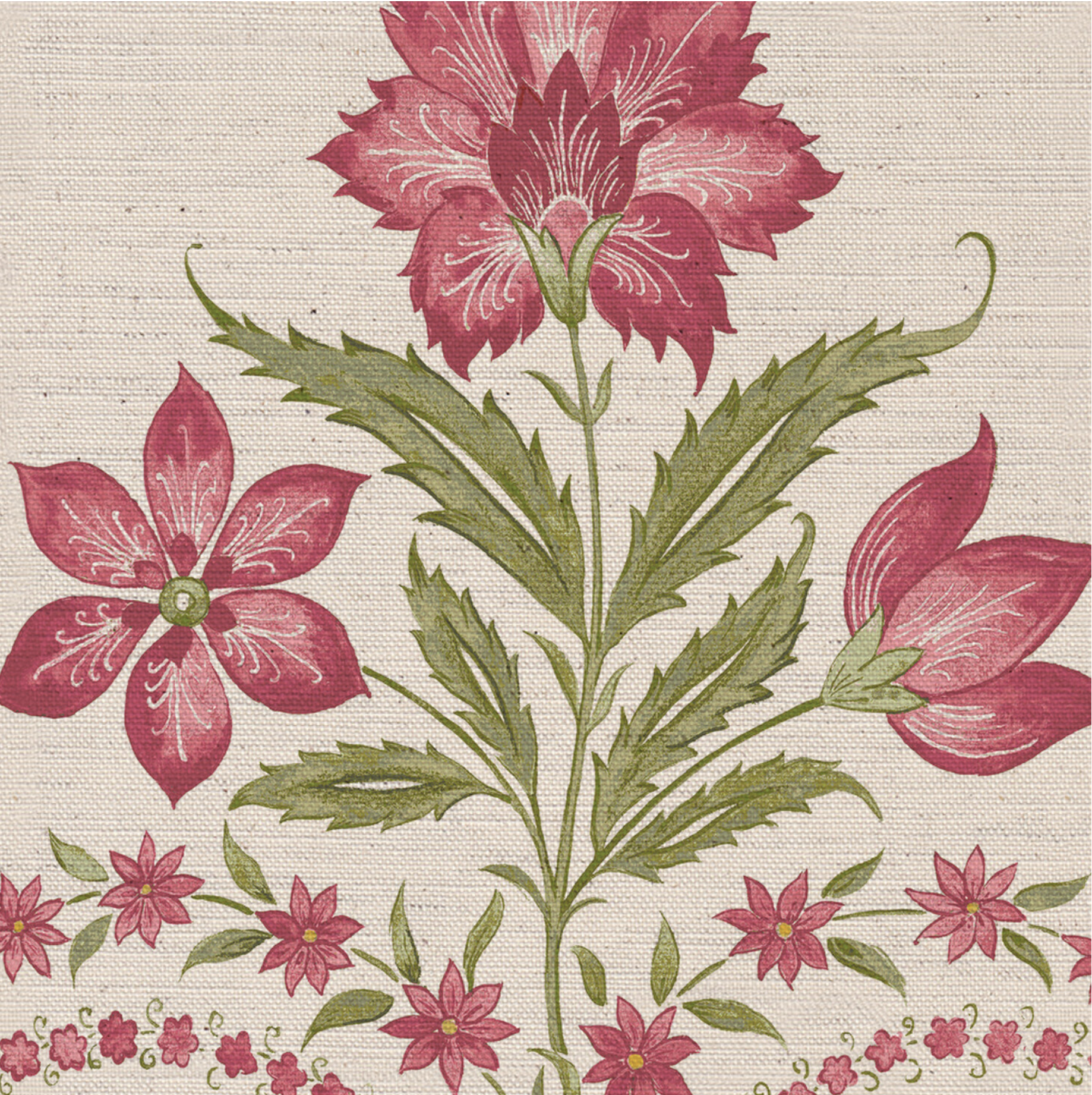 Indian Summer Smaller Fabric