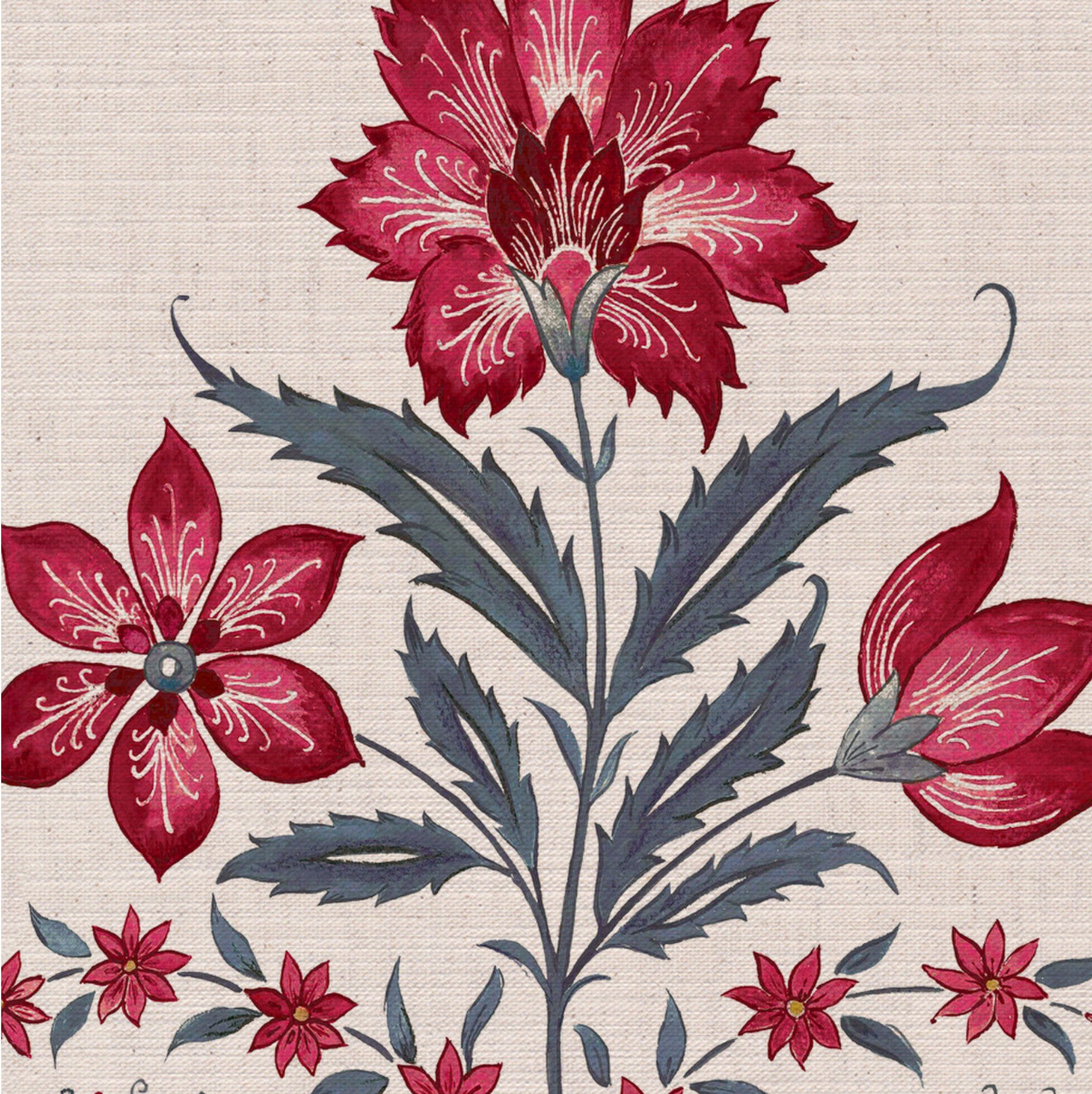 Indian Summer Smaller Fabric