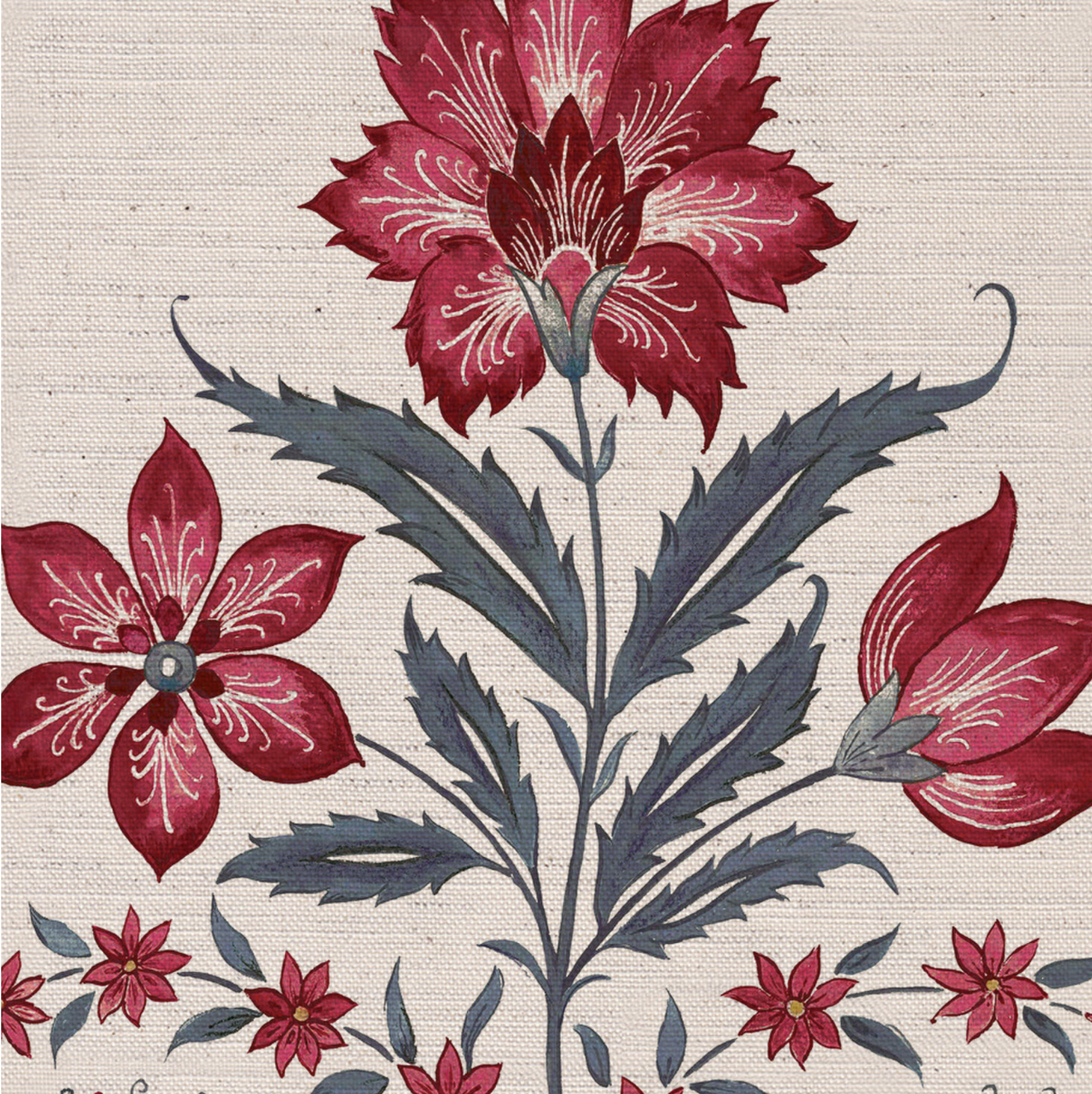 Indian Summer Smaller Fabric