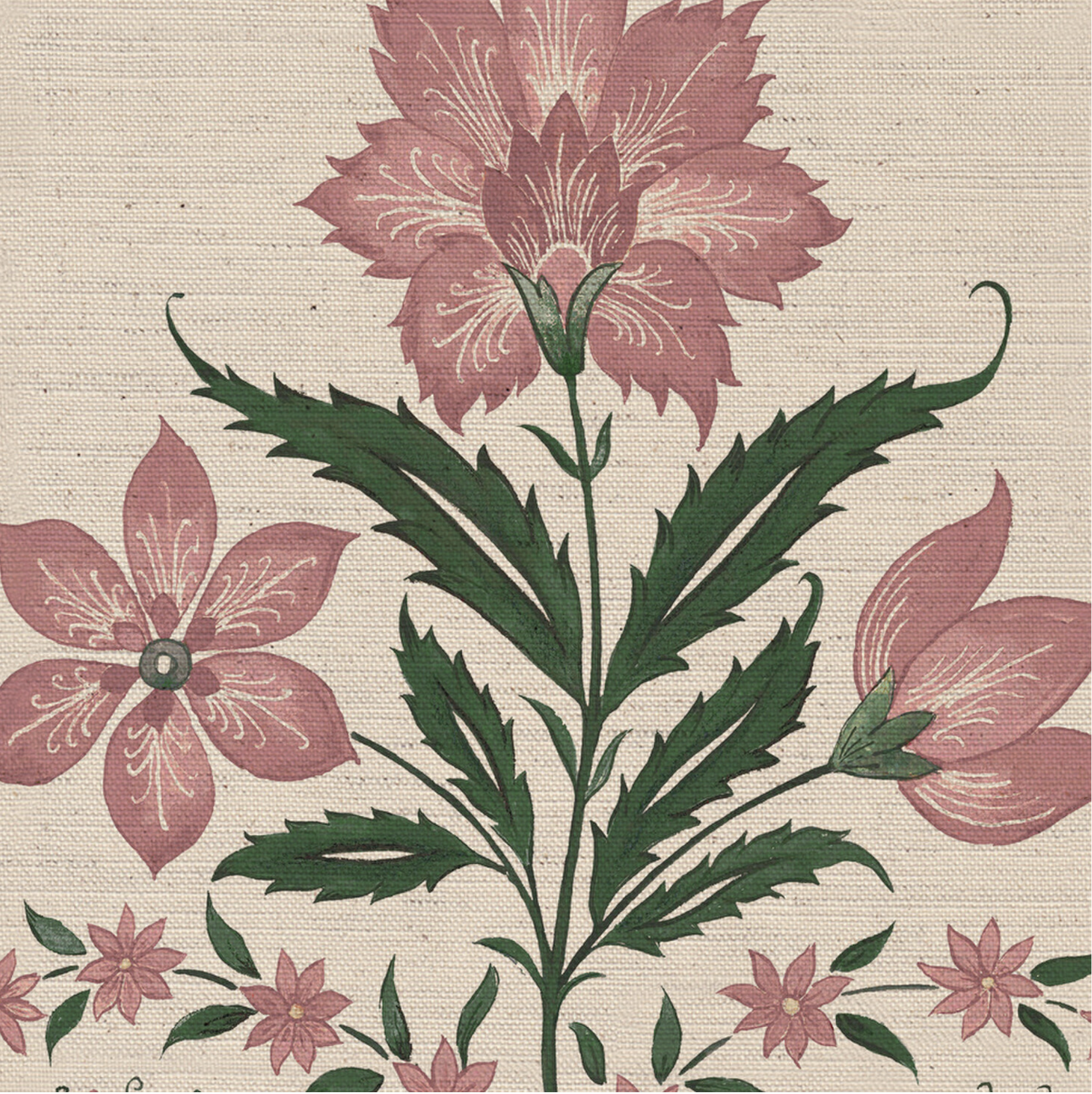 Indian Summer Smaller Fabric