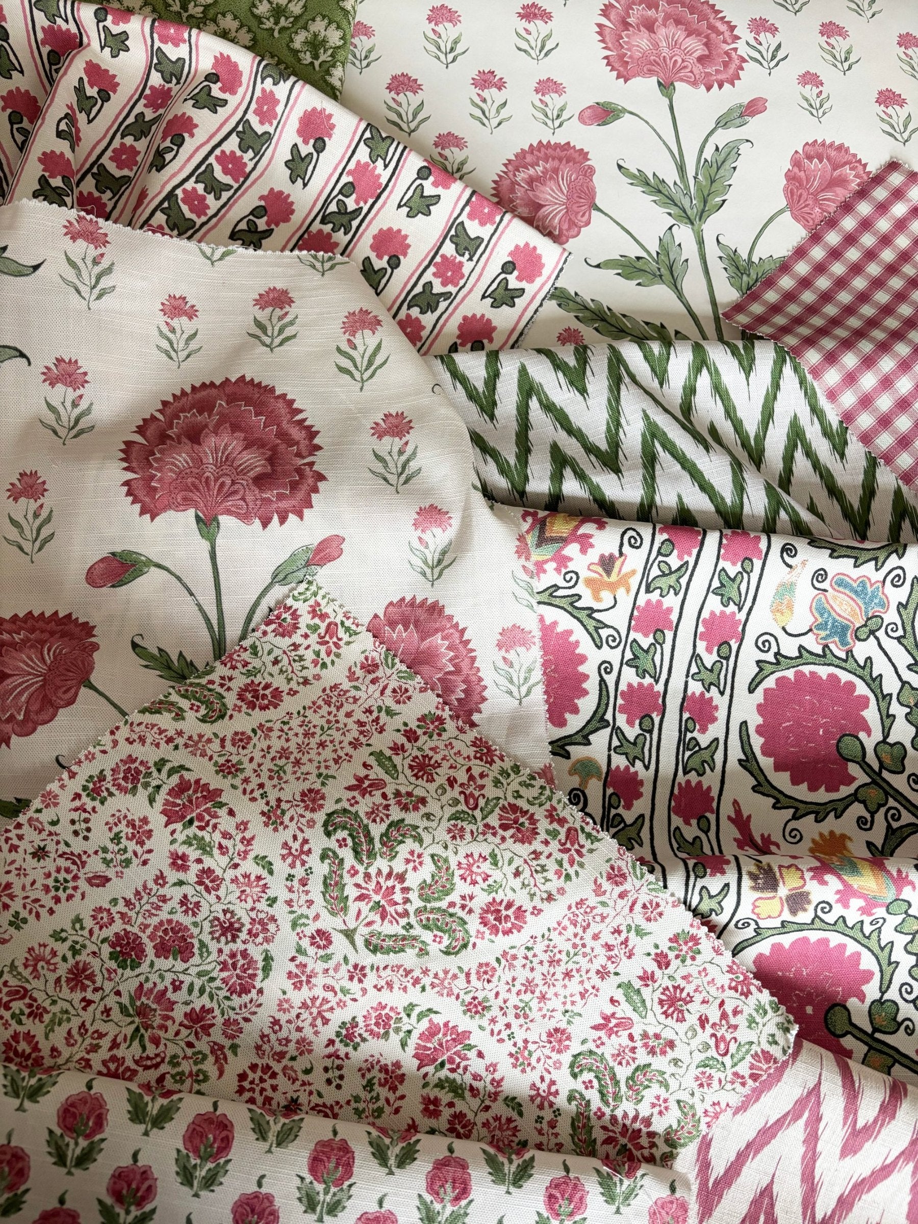 The Girls’ Room fabric colour story by Alison Gee, first photograph