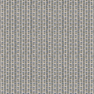 Bukhara Flower Stripe Smaller Natural Luxury Linen